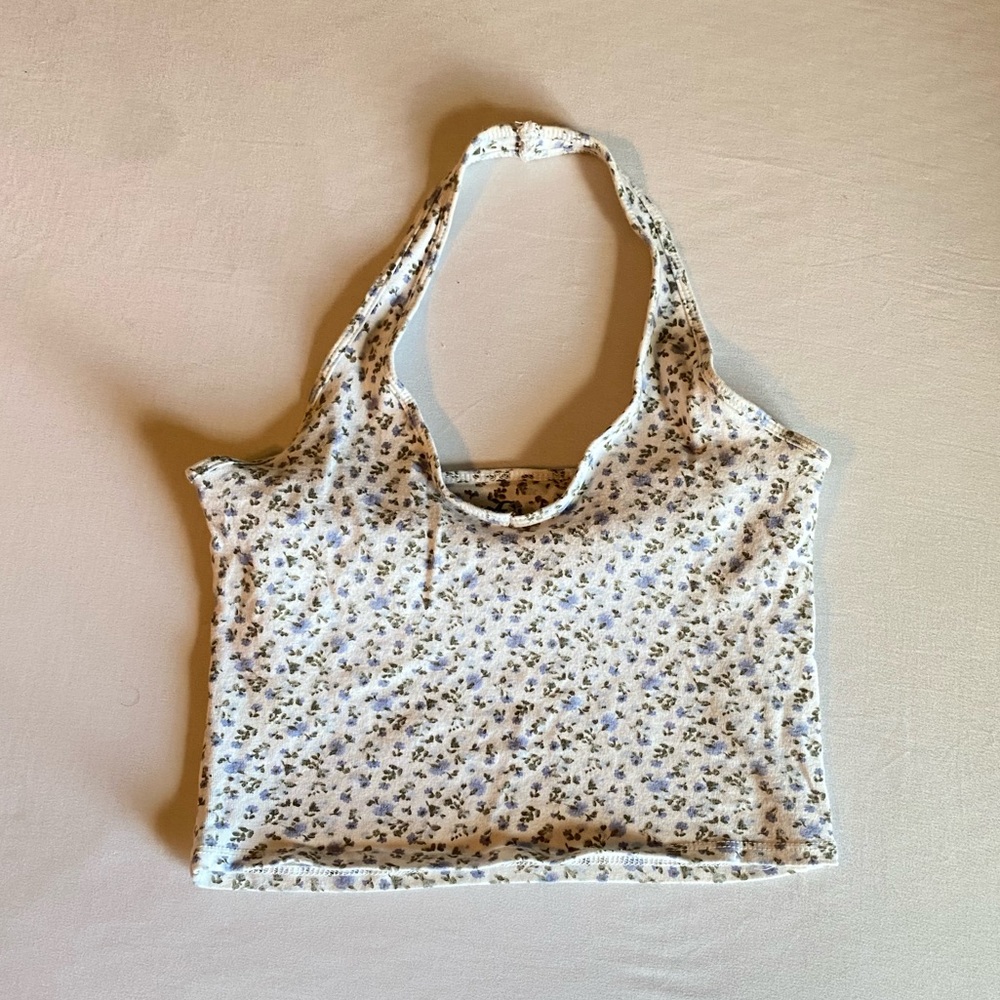 Hollister Floral Tube Top